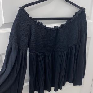 Bell sleeve top